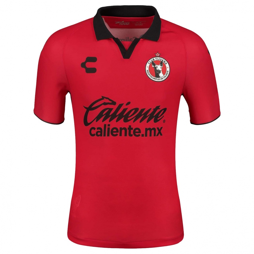 Herren Carlos Galicia #187 Rot Heimtrikot Trikot 2023/24 T-Shirt