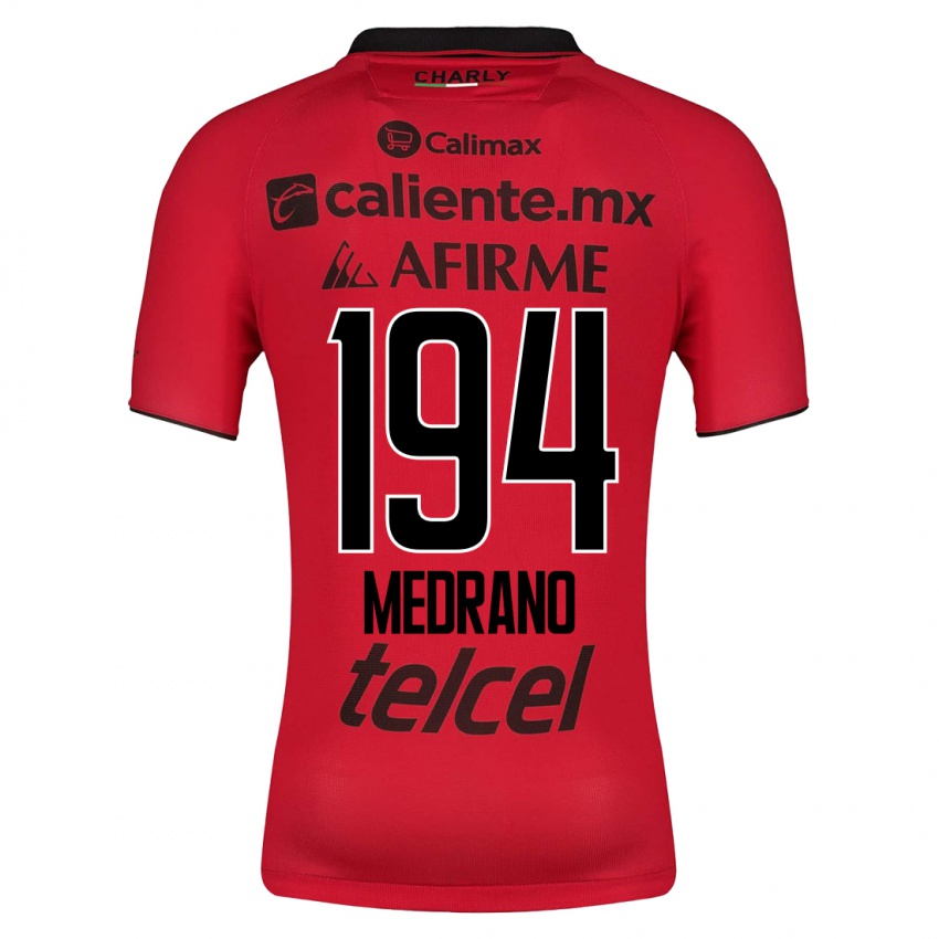 Herren Luis Medrano #194 Rot Heimtrikot Trikot 2023/24 T-Shirt