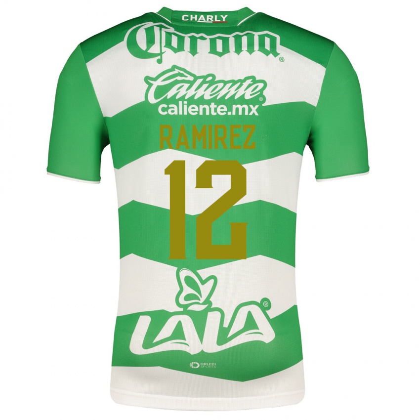 Herren Santiago Ramírez #12 Grün Heimtrikot Trikot 2023/24 T-Shirt