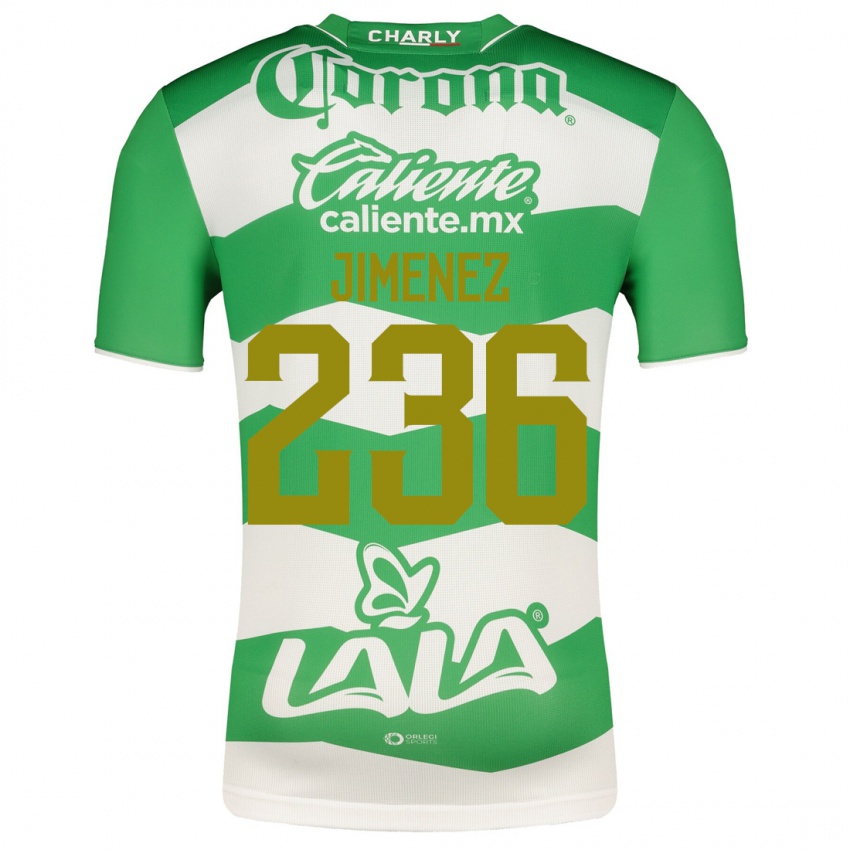 Herren Tahiel Jiménez #236 Grün Heimtrikot Trikot 2023/24 T-Shirt
