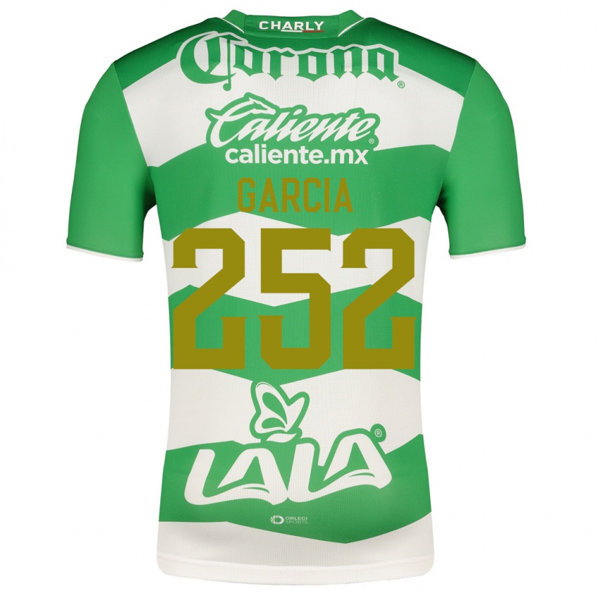 Herren Kevin García #252 Grün Heimtrikot Trikot 2023/24 T-Shirt
