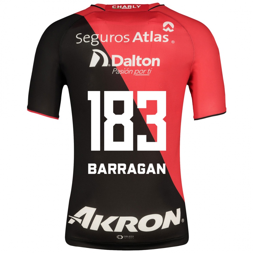 Herren Roberto Barragán #183 Schwarz Heimtrikot Trikot 2023/24 T-Shirt