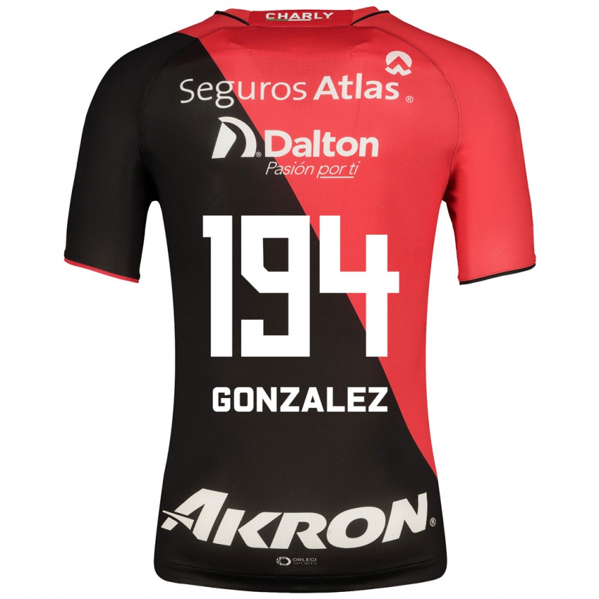 Herren Andrés González #194 Schwarz Heimtrikot Trikot 2023/24 T-Shirt