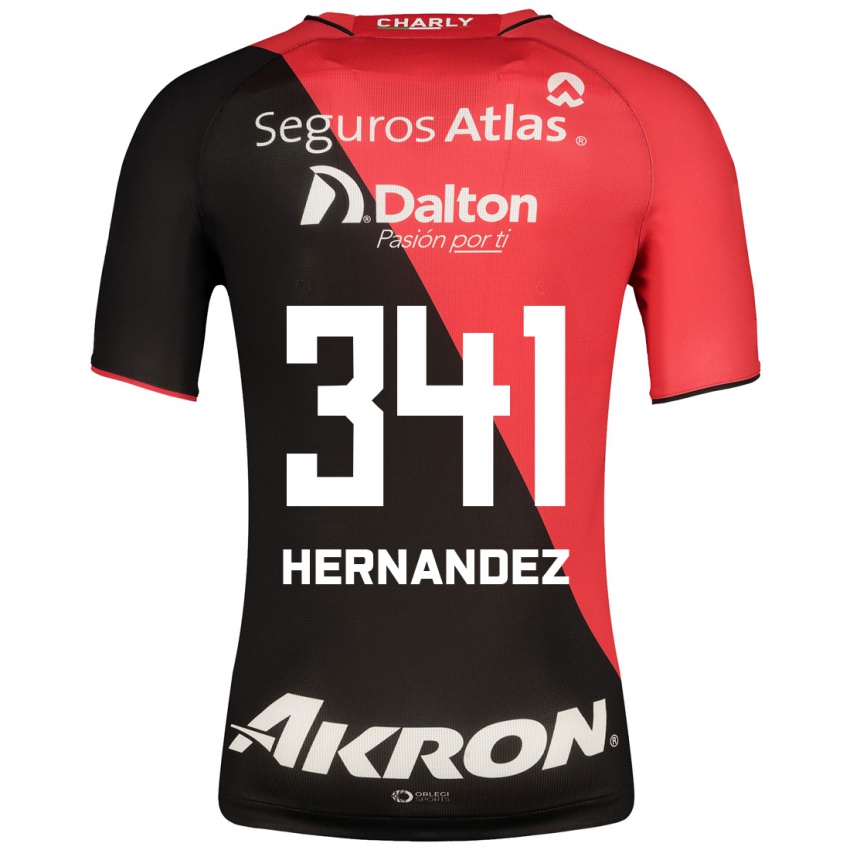 Herren Leonardo Hernández #341 Schwarz Heimtrikot Trikot 2023/24 T-Shirt