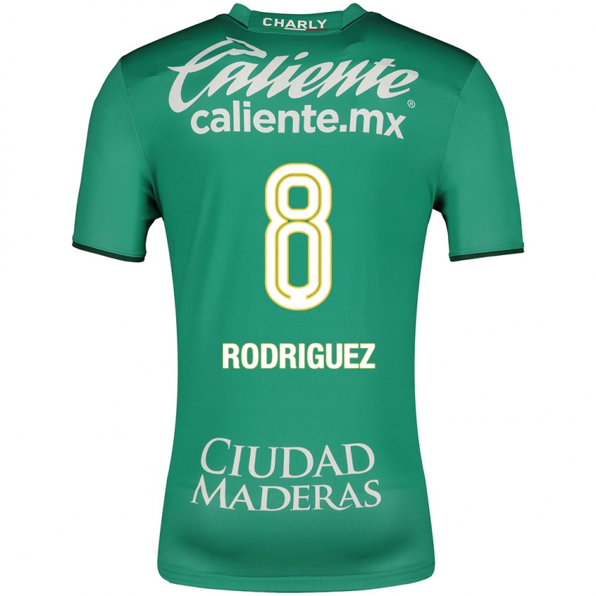 Herren Iván Rodríguez #8 Grün Heimtrikot Trikot 2023/24 T-Shirt