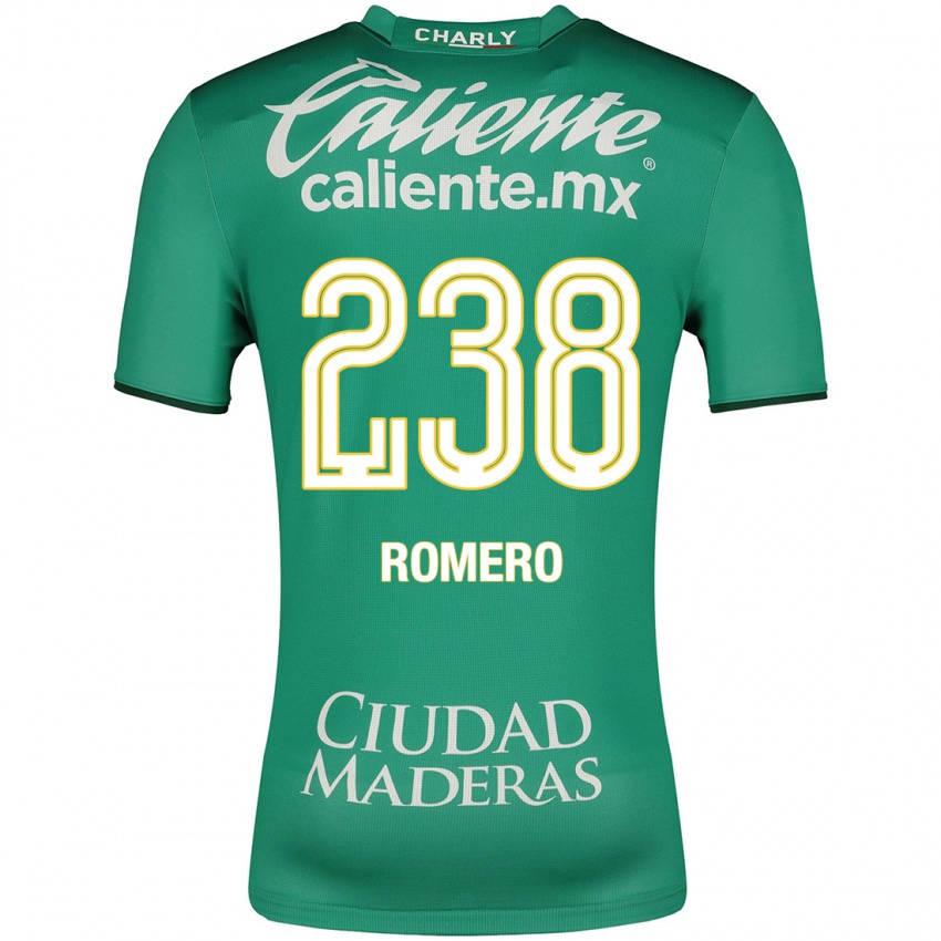 Herren Paulo Romero #238 Grün Heimtrikot Trikot 2023/24 T-Shirt