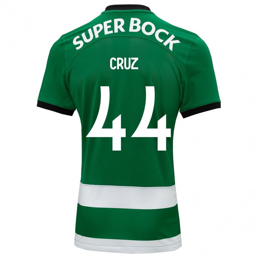 Herren Marco Cruz #44 Grün Heimtrikot Trikot 2023/24 T-Shirt