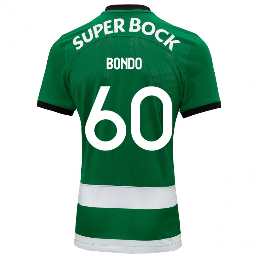 Herren Pedro Bondo #60 Grün Heimtrikot Trikot 2023/24 T-Shirt