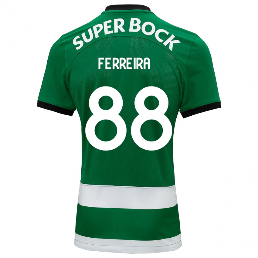 Herren Tiago Ferreira #88 Grün Heimtrikot Trikot 2023/24 T-Shirt
