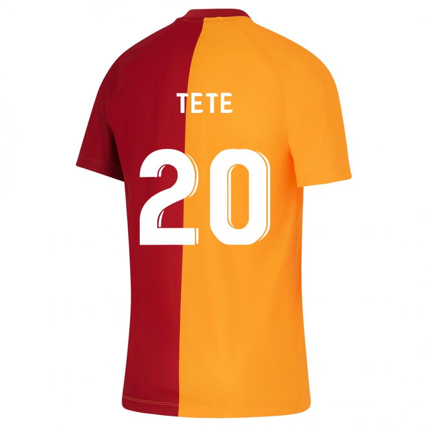 Herren Tete #20 Orangefarben Heimtrikot Trikot 2023/24 T-Shirt