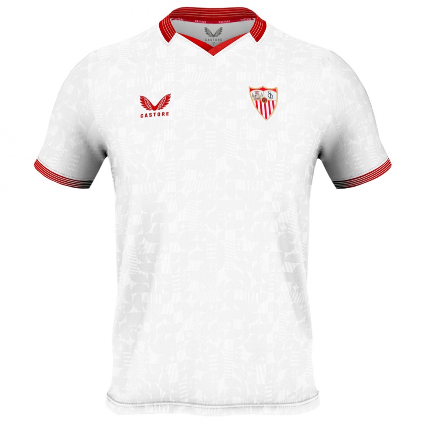Herren Álvaro Díaz #0 Weiß Heimtrikot Trikot 2023/24 T-Shirt