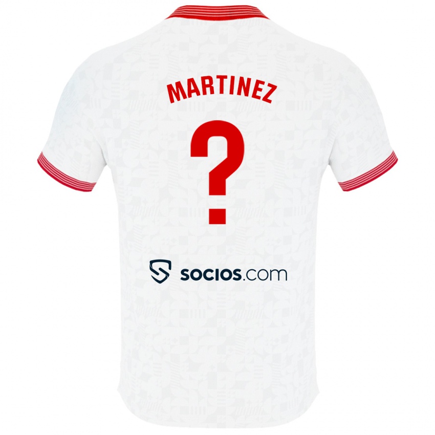Herren Mario Martínez #0 Weiß Heimtrikot Trikot 2023/24 T-Shirt