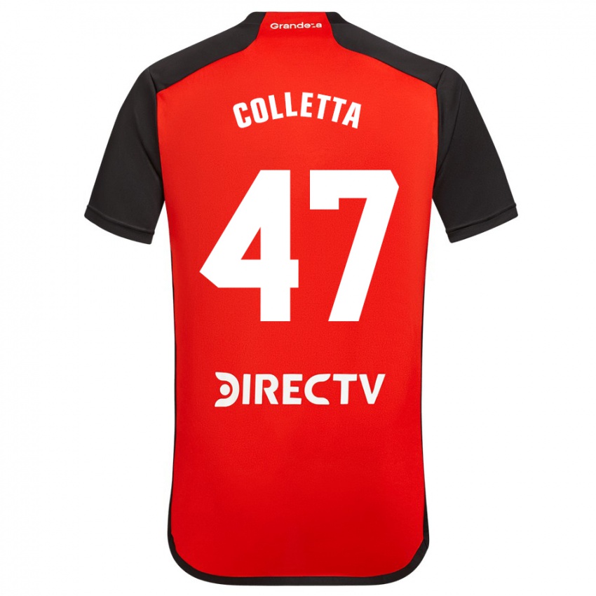 Herren Talo Colletta #47 Rot Auswärtstrikot Trikot 2023/24 T-Shirt