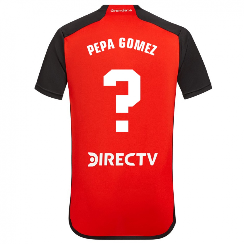 Herren Romina Celeste Gómez #0 Rot Auswärtstrikot Trikot 2023/24 T-Shirt