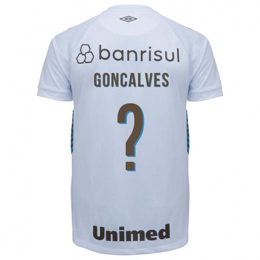 Herren Matheus Gonçalves #0 Weiß Auswärtstrikot Trikot 2023/24 T-Shirt