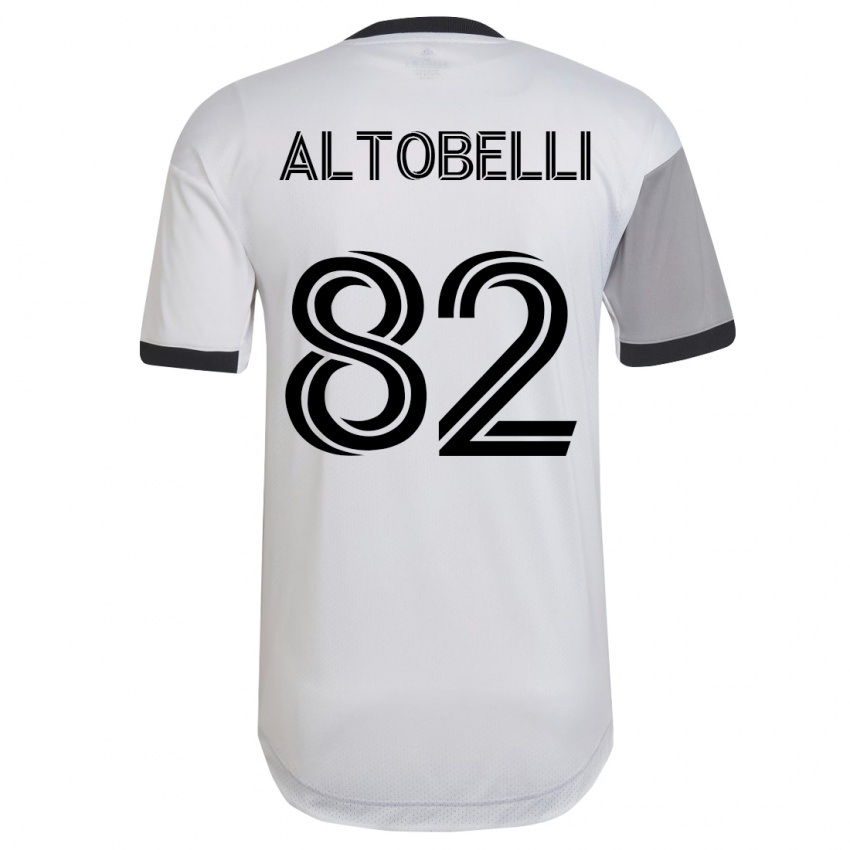 Herren Julian Altobelli #82 Weiß Auswärtstrikot Trikot 2023/24 T-Shirt