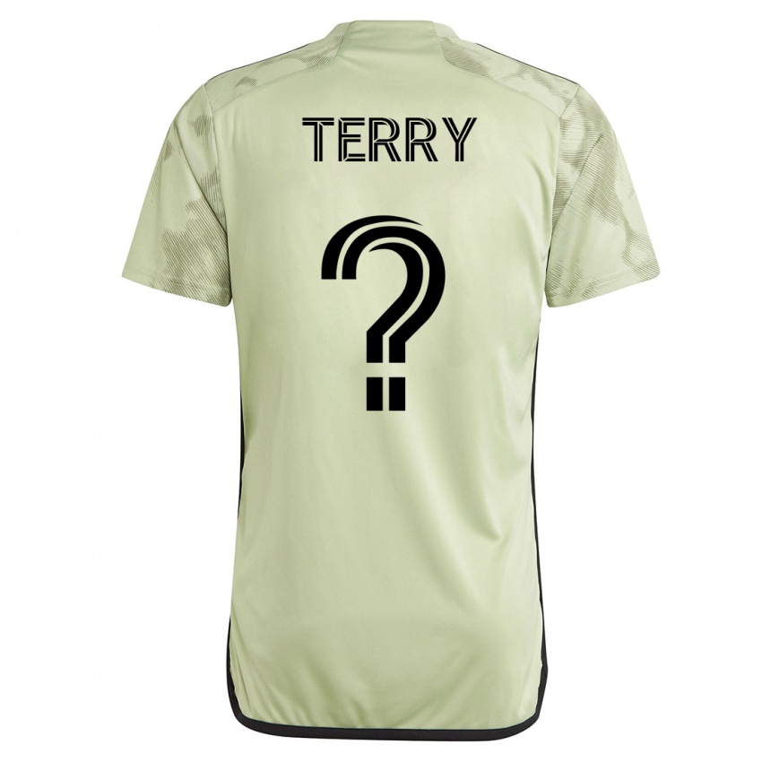 Herren Jude Terry #0 Grün Auswärtstrikot Trikot 2023/24 T-Shirt