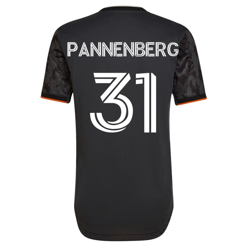 Herren Andrew Pannenberg #31 Schwarz Auswärtstrikot Trikot 2023/24 T-Shirt