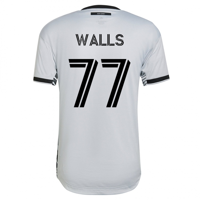 Herren Casey Walls #77 Weiß Auswärtstrikot Trikot 2023/24 T-Shirt
