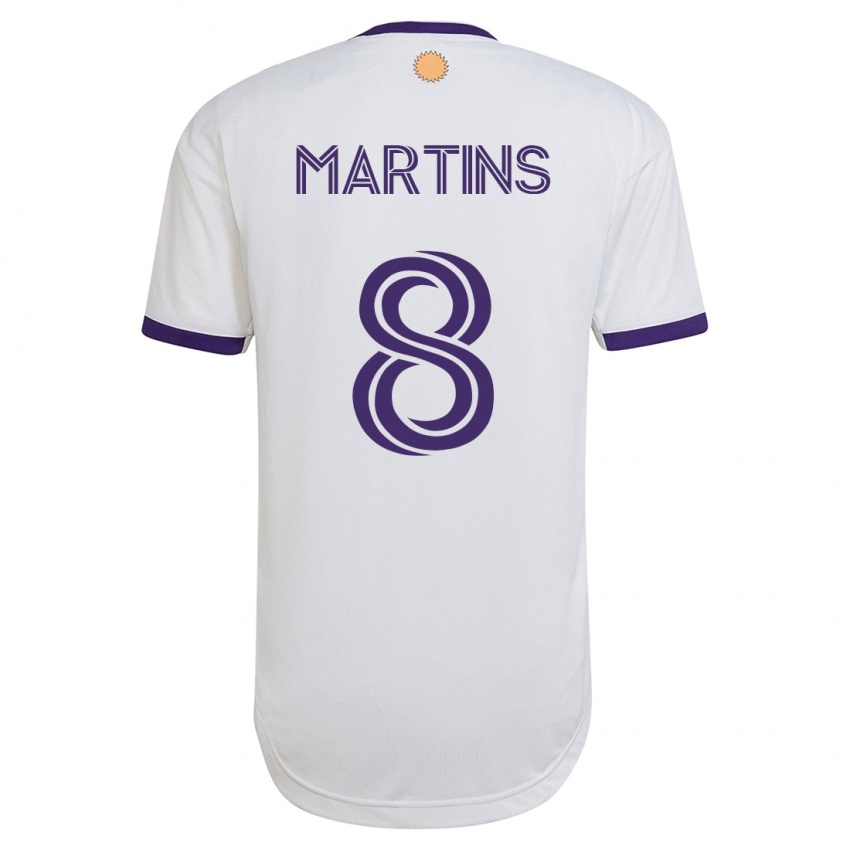Herren Felipe Martins #8 Weiß Auswärtstrikot Trikot 2023/24 T-Shirt