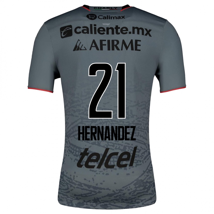 Herren Inglis Hernandez #21 Grau Auswärtstrikot Trikot 2023/24 T-Shirt