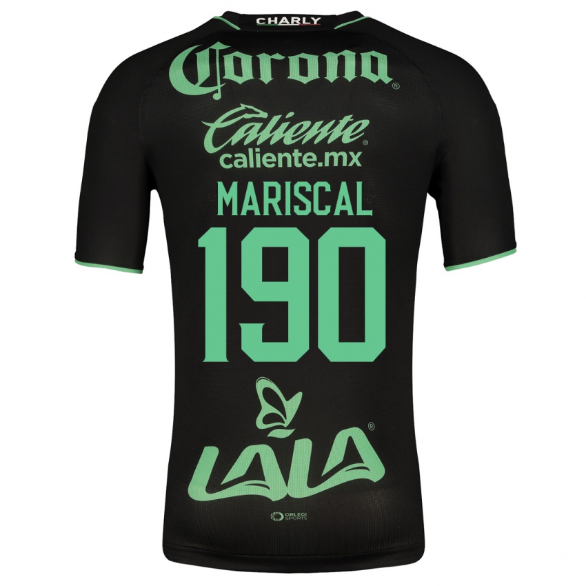Herren Salvador Mariscal #190 Schwarz Auswärtstrikot Trikot 2023/24 T-Shirt