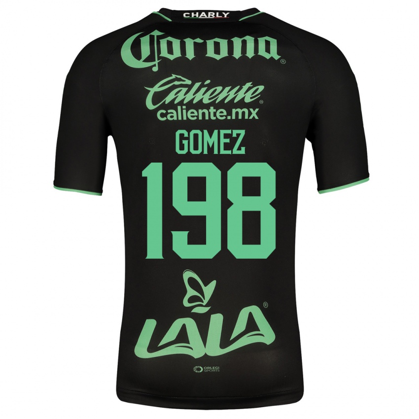 Herren Isaác Gómez #198 Schwarz Auswärtstrikot Trikot 2023/24 T-Shirt