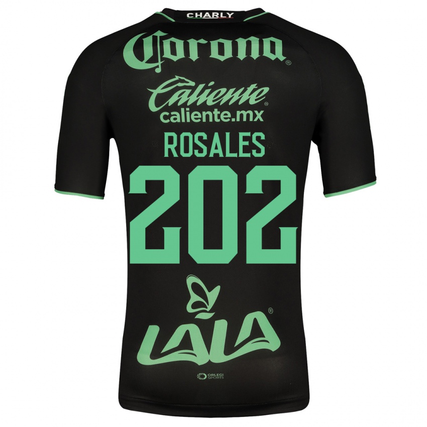 Herren Luis Rosales #202 Schwarz Auswärtstrikot Trikot 2023/24 T-Shirt