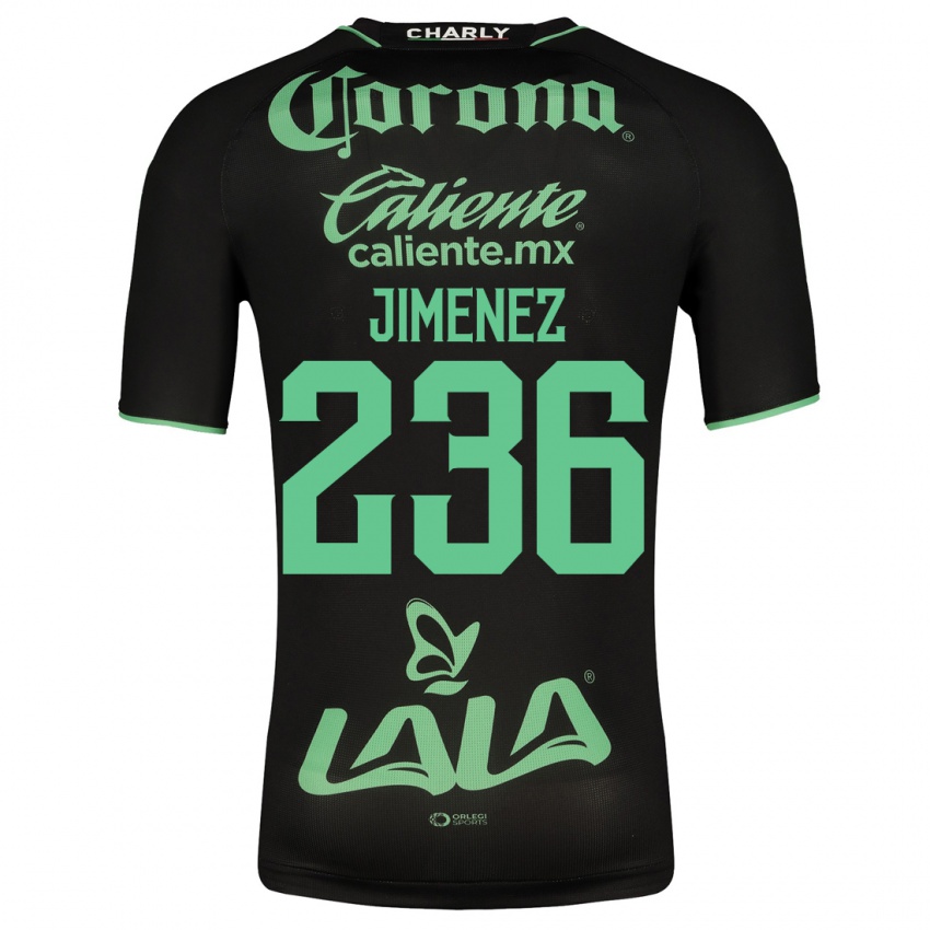 Herren Tahiel Jiménez #236 Schwarz Auswärtstrikot Trikot 2023/24 T-Shirt
