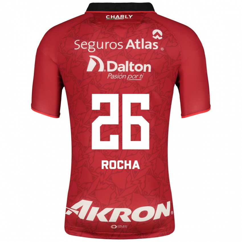 Herren Aldo Rocha #26 Rot Auswärtstrikot Trikot 2023/24 T-Shirt