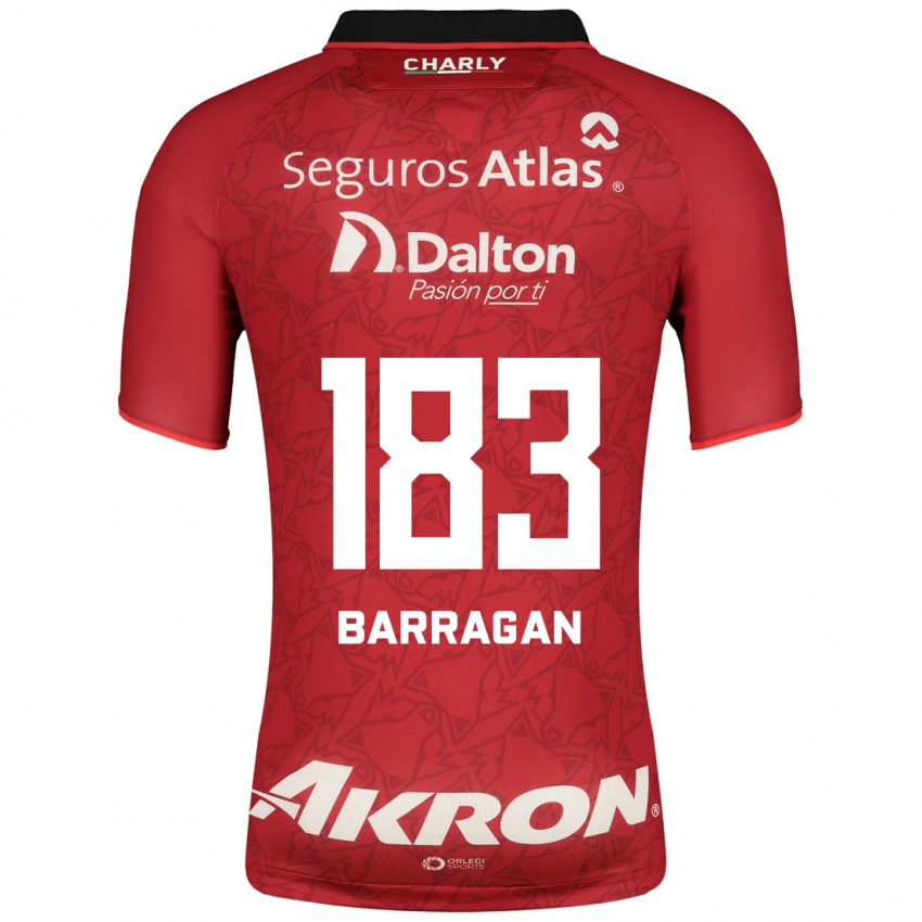 Herren Roberto Barragán #183 Rot Auswärtstrikot Trikot 2023/24 T-Shirt