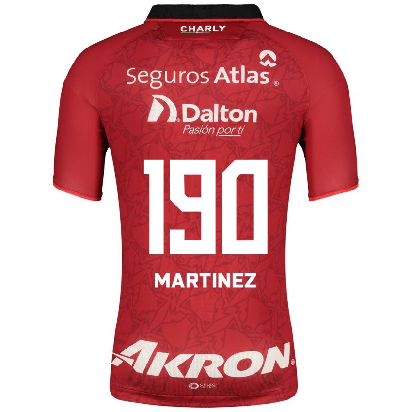 Herren Luis Carlos Martínez #190 Rot Auswärtstrikot Trikot 2023/24 T-Shirt