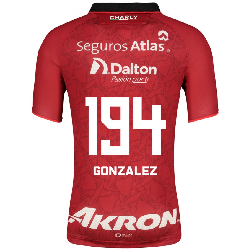 Herren Andrés González #194 Rot Auswärtstrikot Trikot 2023/24 T-Shirt