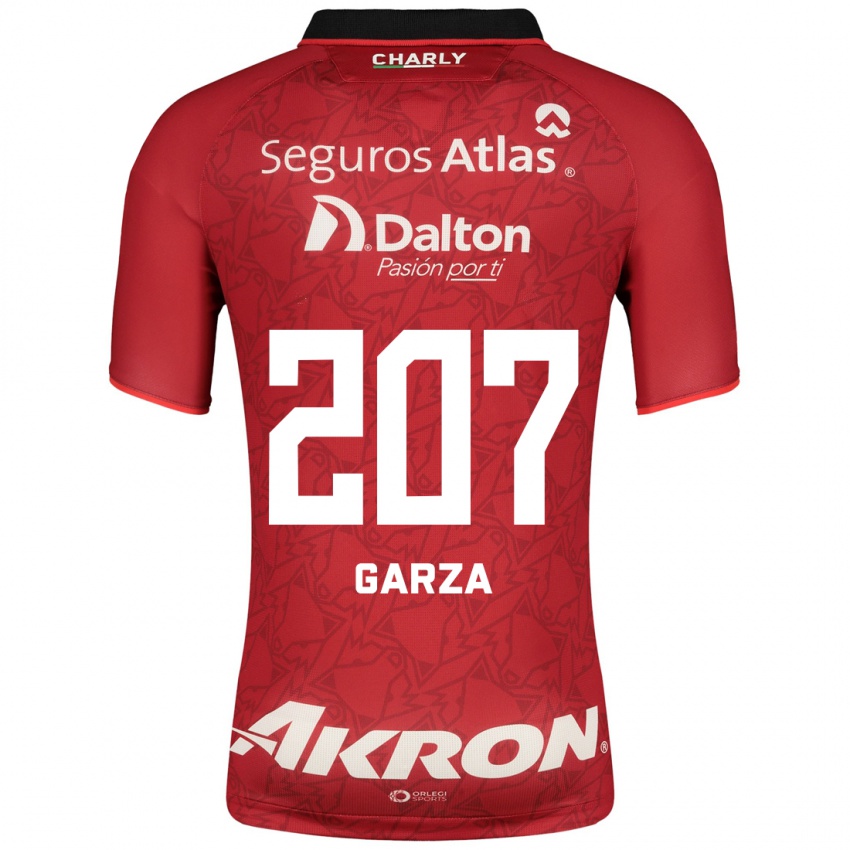 Herren Rodolfo Garza #207 Rot Auswärtstrikot Trikot 2023/24 T-Shirt