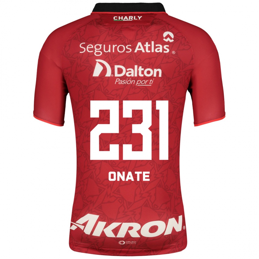 Herren Axel Oñate #231 Rot Auswärtstrikot Trikot 2023/24 T-Shirt