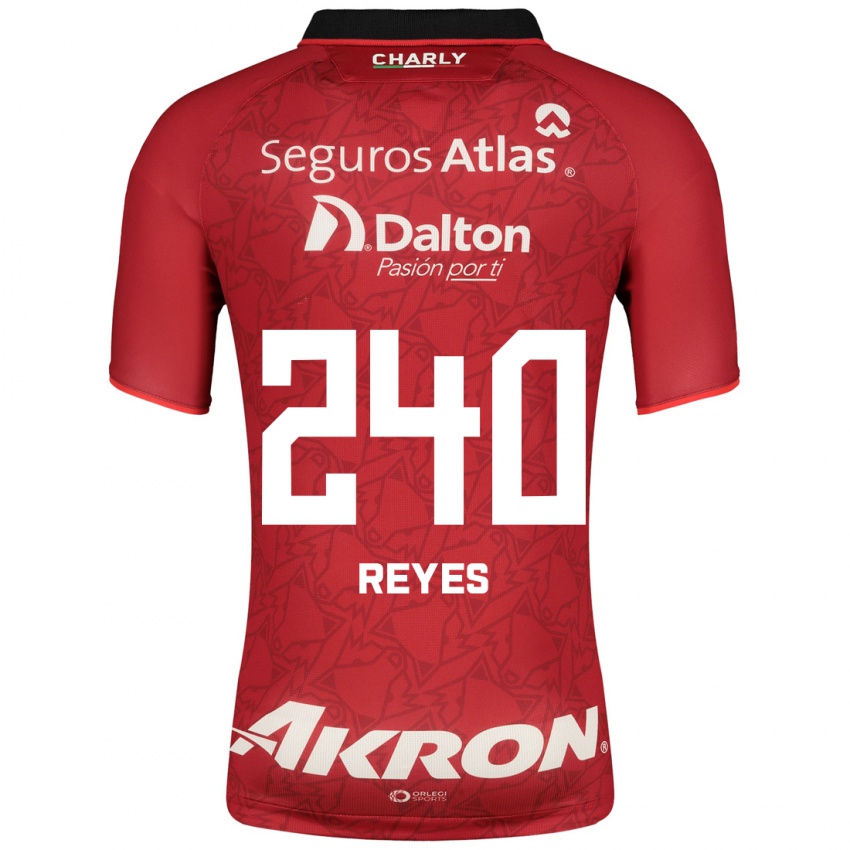 Herren Óscar Reyes #240 Rot Auswärtstrikot Trikot 2023/24 T-Shirt