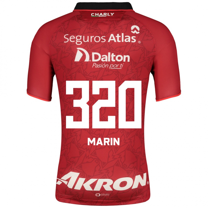 Herren Donato Marín #320 Rot Auswärtstrikot Trikot 2023/24 T-Shirt