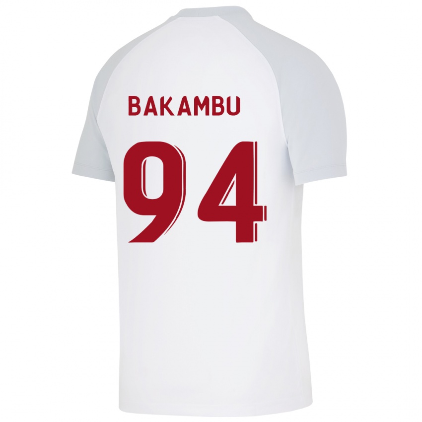 Herren Cedric Bakambu #94 Weiß Auswärtstrikot Trikot 2023/24 T-Shirt