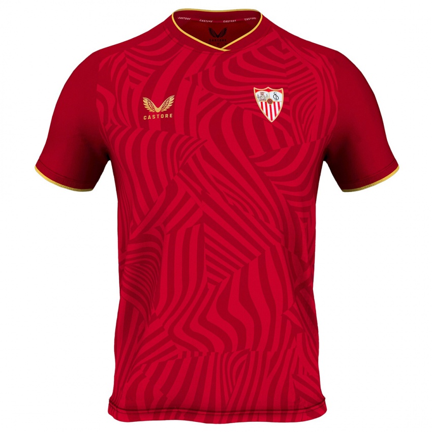 Herren Álvaro Díaz #0 Rot Auswärtstrikot Trikot 2023/24 T-Shirt
