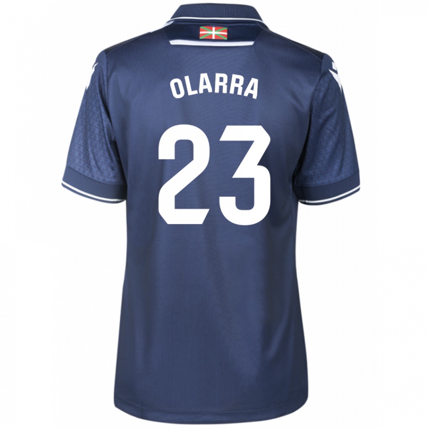 Herren Aimar Olarra #23 Marine Auswärtstrikot Trikot 2023/24 T-Shirt