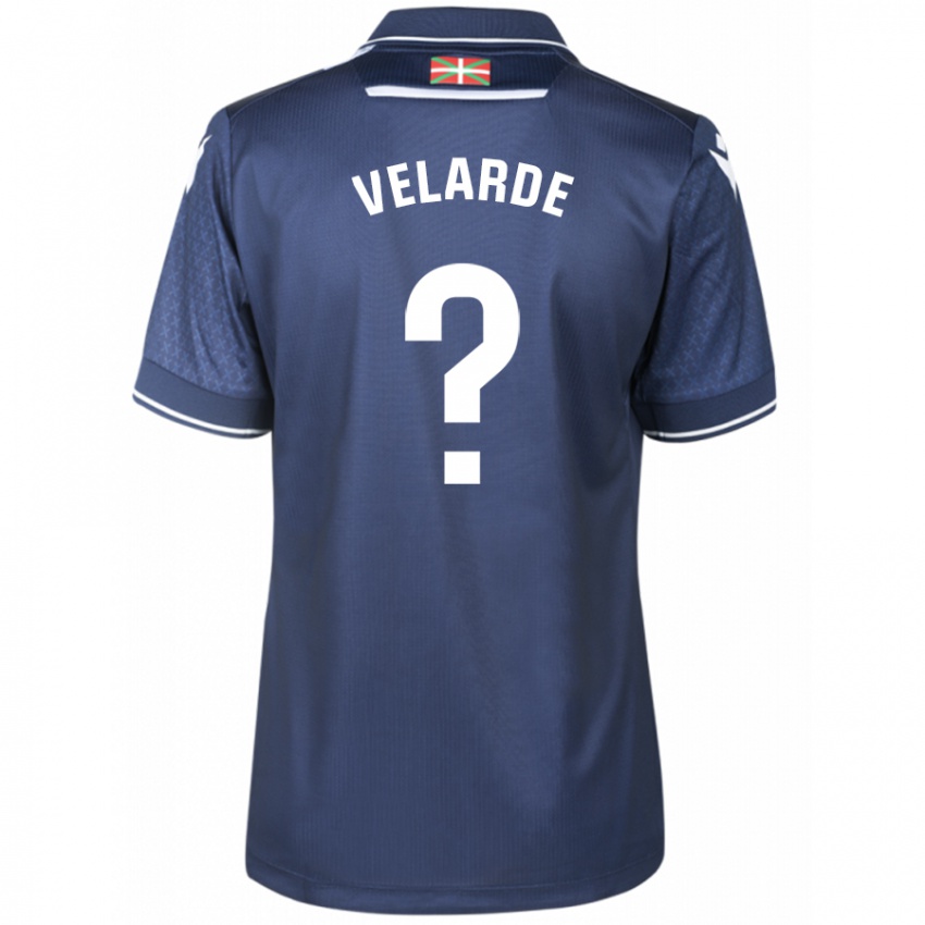 Herren Alain Velarde #0 Marine Auswärtstrikot Trikot 2023/24 T-Shirt