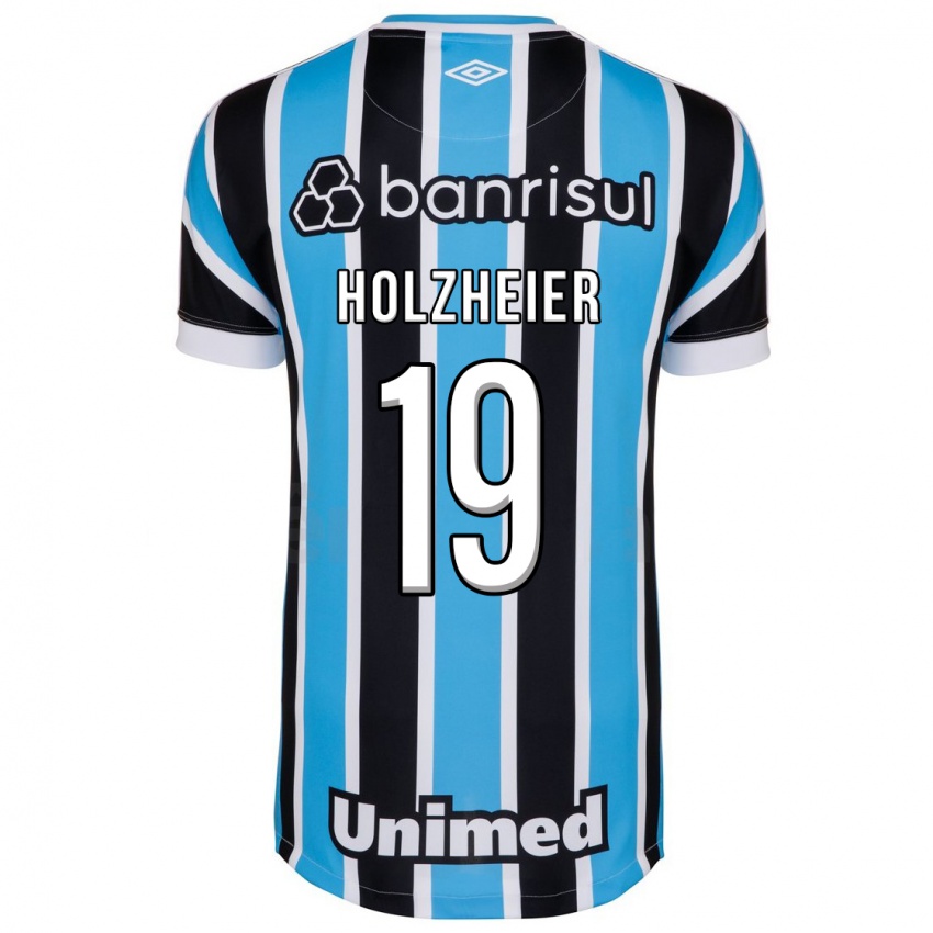 Damen Agostina Holzheier #19 Blau Heimtrikot Trikot 2023/24 T-Shirt