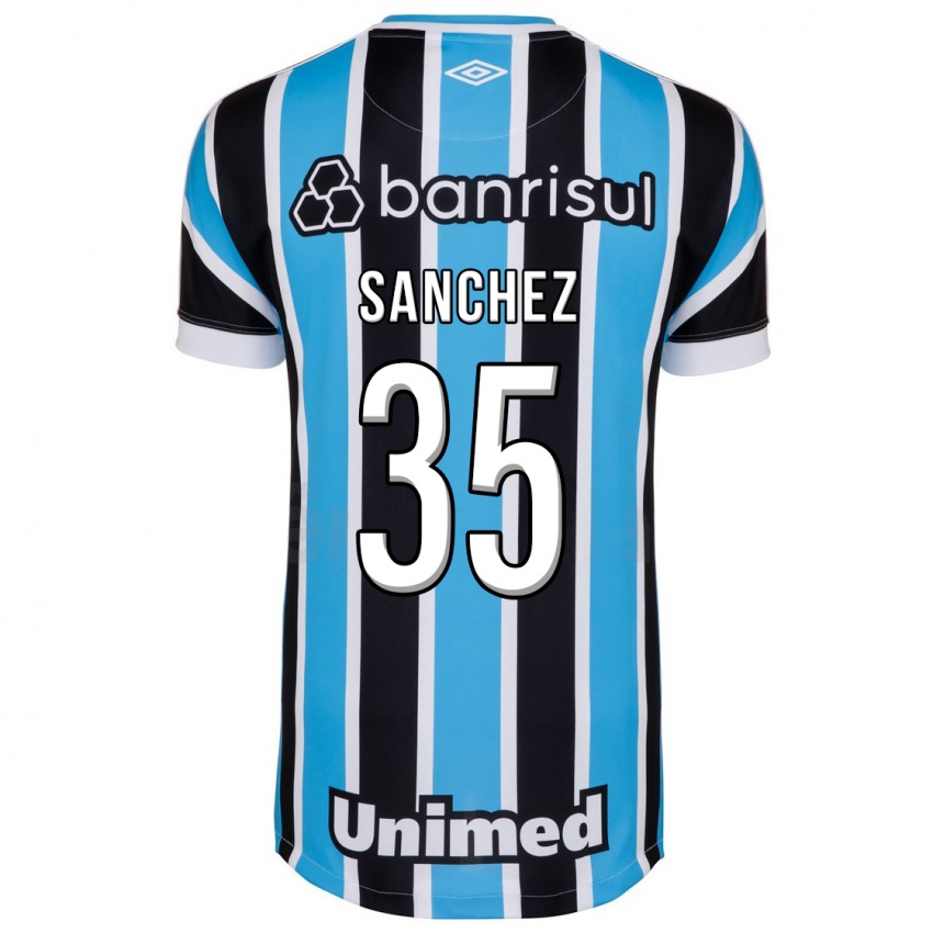 Damen Lari Sanchez #35 Blau Heimtrikot Trikot 2023/24 T-Shirt