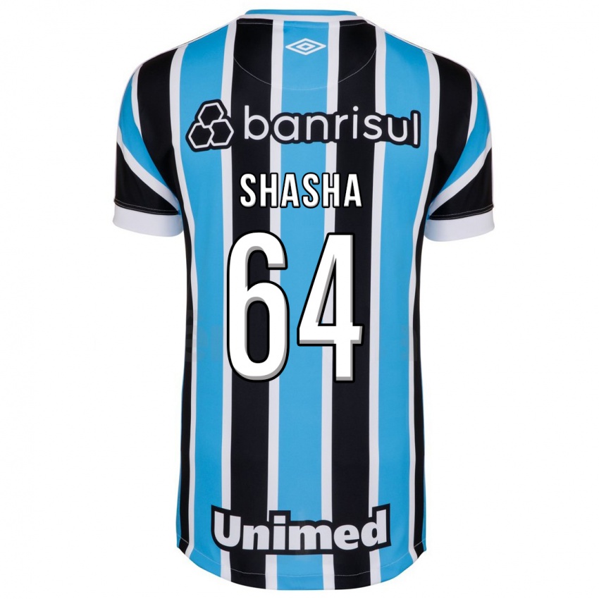 Damen Shashá #64 Blau Heimtrikot Trikot 2023/24 T-Shirt