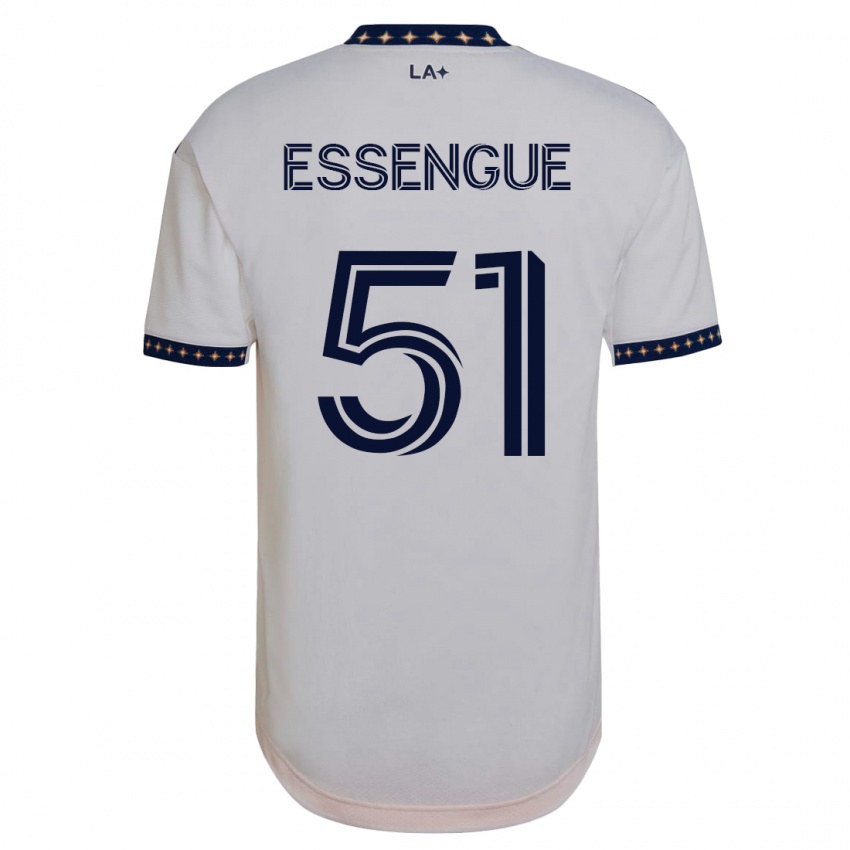 Damen Ascel Essengue #51 Weiß Heimtrikot Trikot 2023/24 T-Shirt