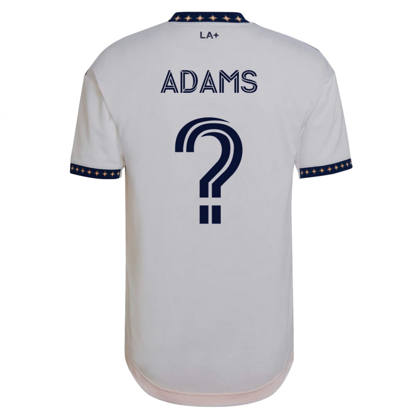 Damen Lucca Adams #0 Weiß Heimtrikot Trikot 2023/24 T-Shirt