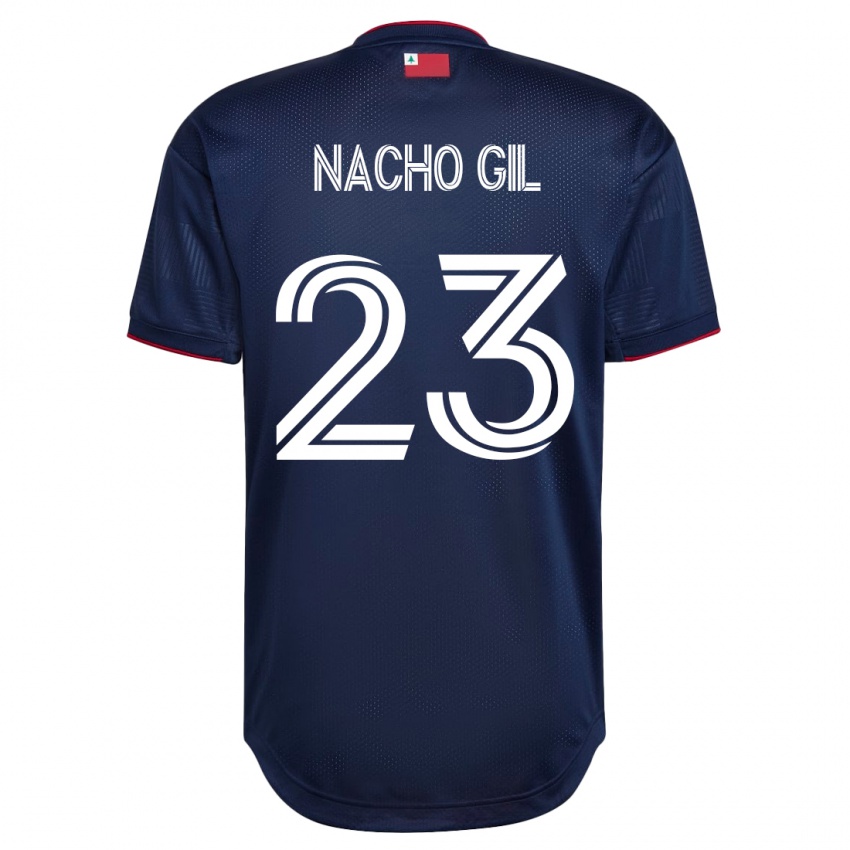 Damen Nacho Gil #23 Marine Heimtrikot Trikot 2023/24 T-Shirt
