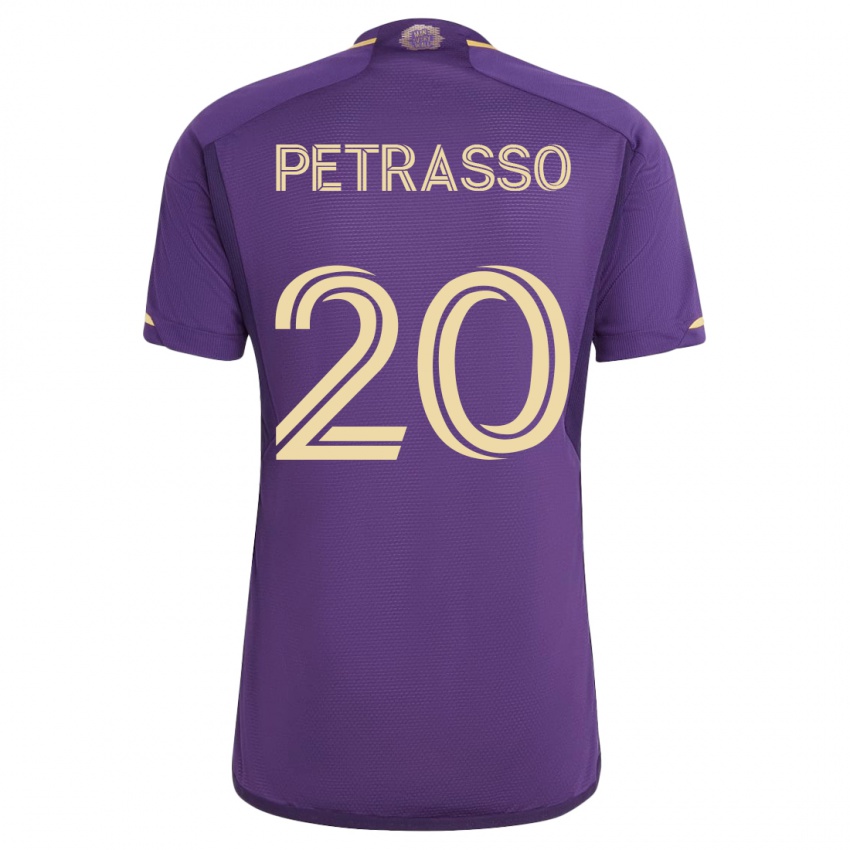 Damen Luca Petrasso #20 Violett Heimtrikot Trikot 2023/24 T-Shirt