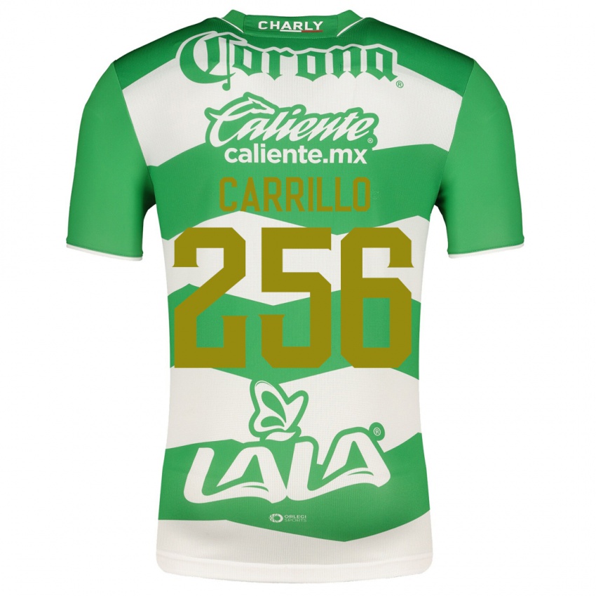 Damen Stéphano Carrillo #256 Grün Heimtrikot Trikot 2023/24 T-Shirt