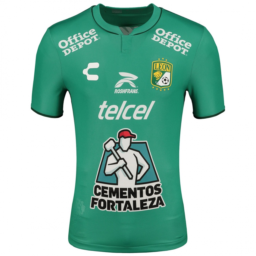 Damen Osvaldo Rodríguez #24 Grün Heimtrikot Trikot 2023/24 T-Shirt